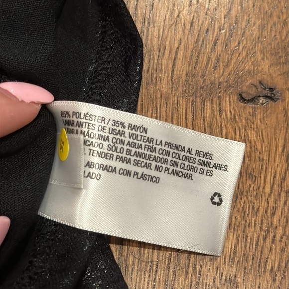 NWT More than Magic Girls Tanktop Black Size Large - Picture 5 of 5